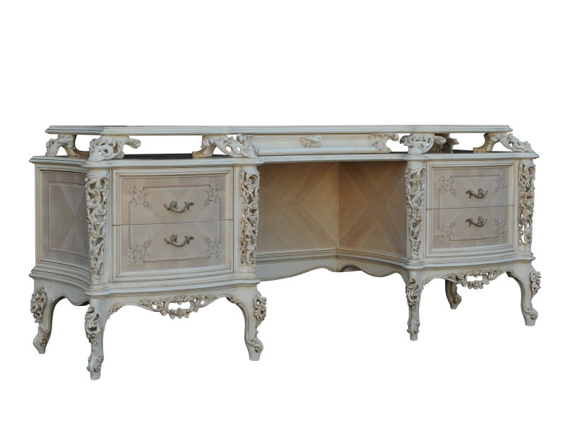BelCor MS0662NX 01 S 02 dressing table Majestic bedroom Delizia top elegant inlay made in italy luxury